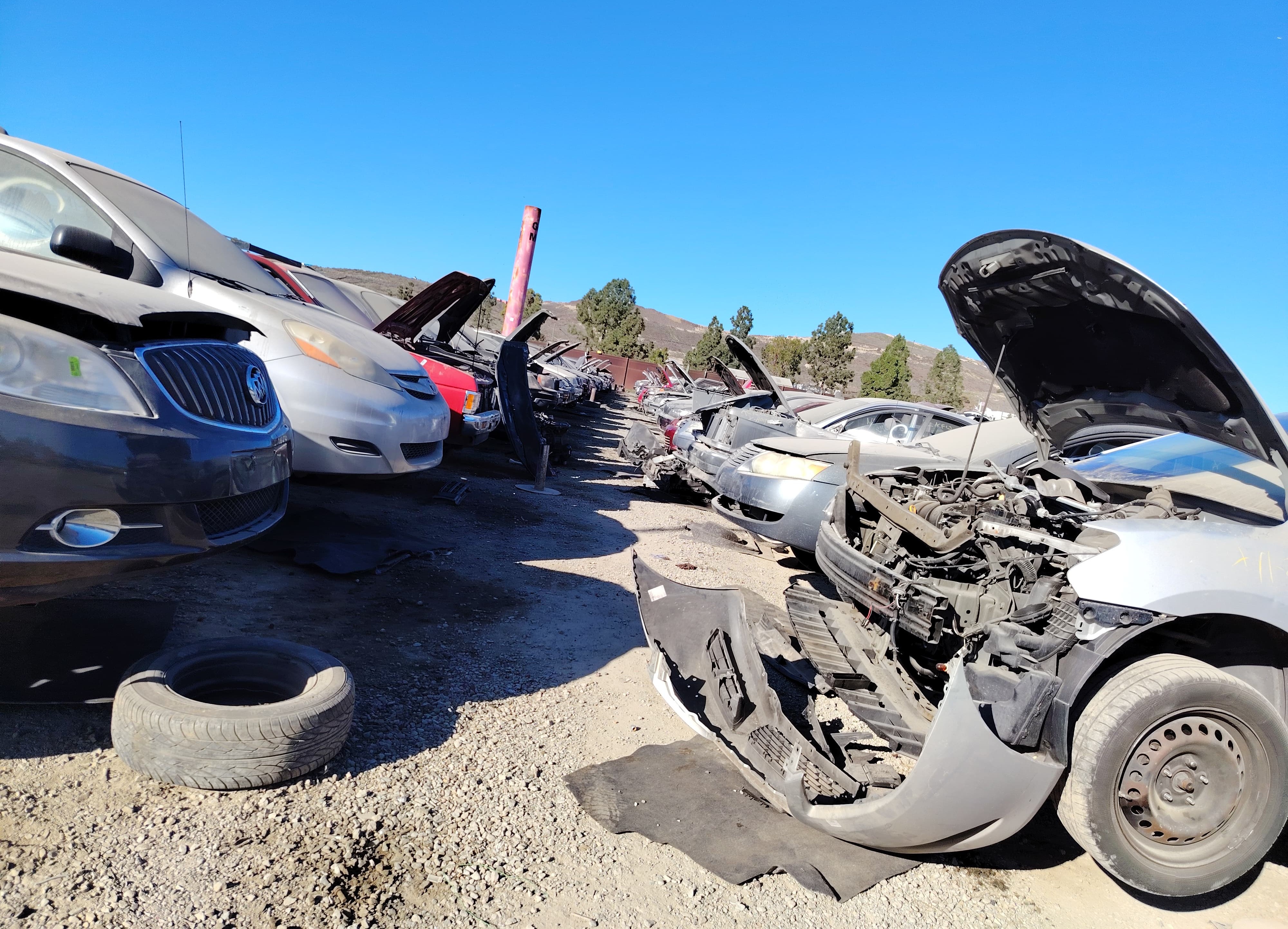 Refacciones usadas para Jaguar