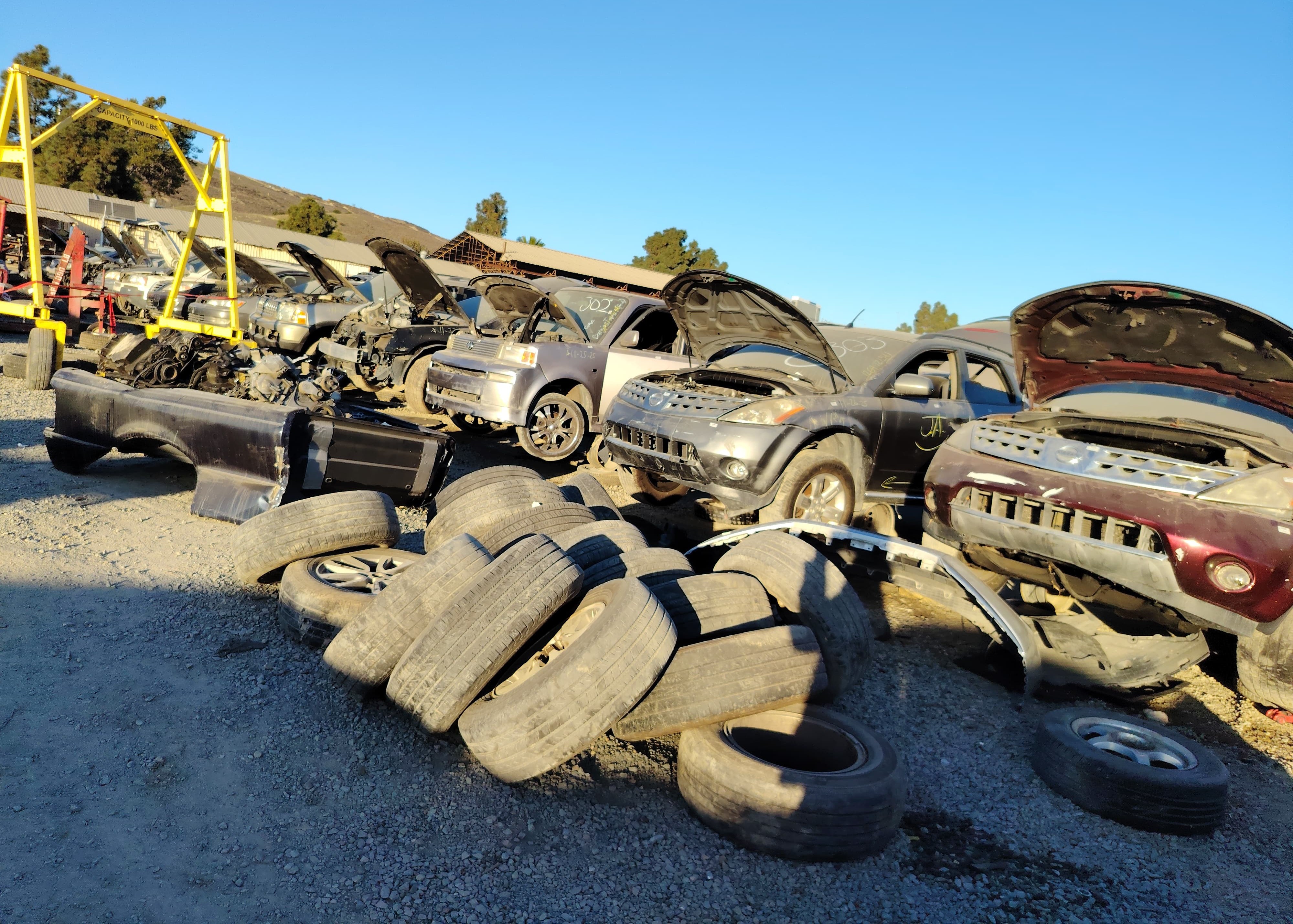 Motores siniestrados para Isuzu Amigo